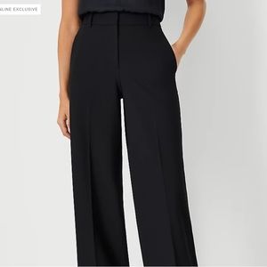 Pants-Blk Wide Leg Petite
